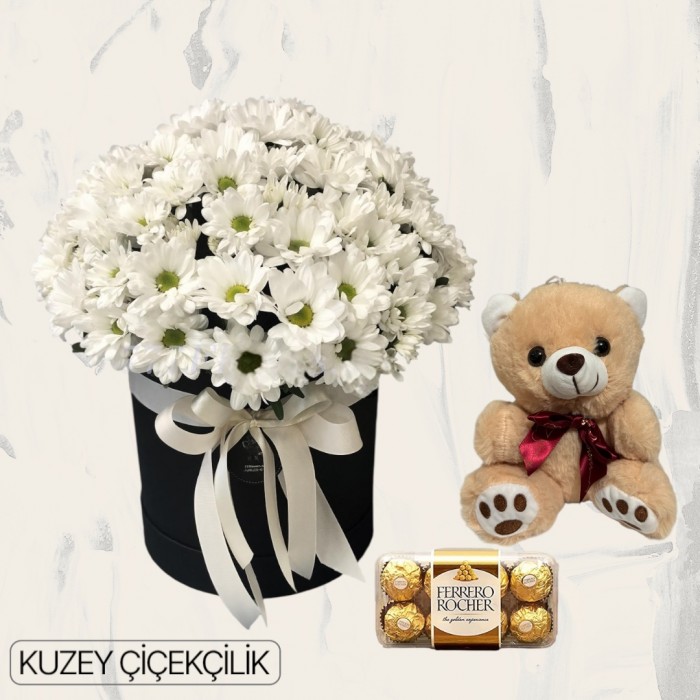 Kutuda Papatya Ayıcık 16lı Ferrero Çikolata