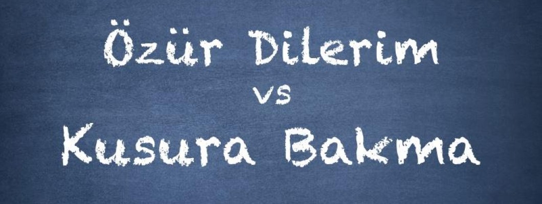 Özür Dilerim İçin Kart Notları