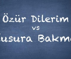 Özür Dilerim İçin Kart Notları